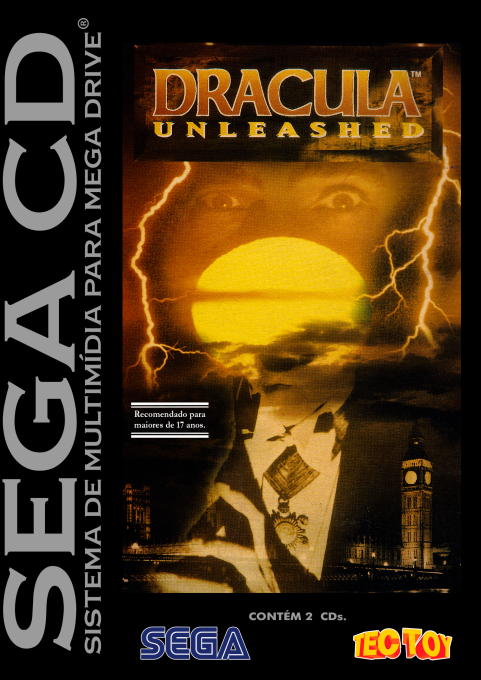 Dracula Unleashed (USA) (Disc 2) Sega CD Game Cover